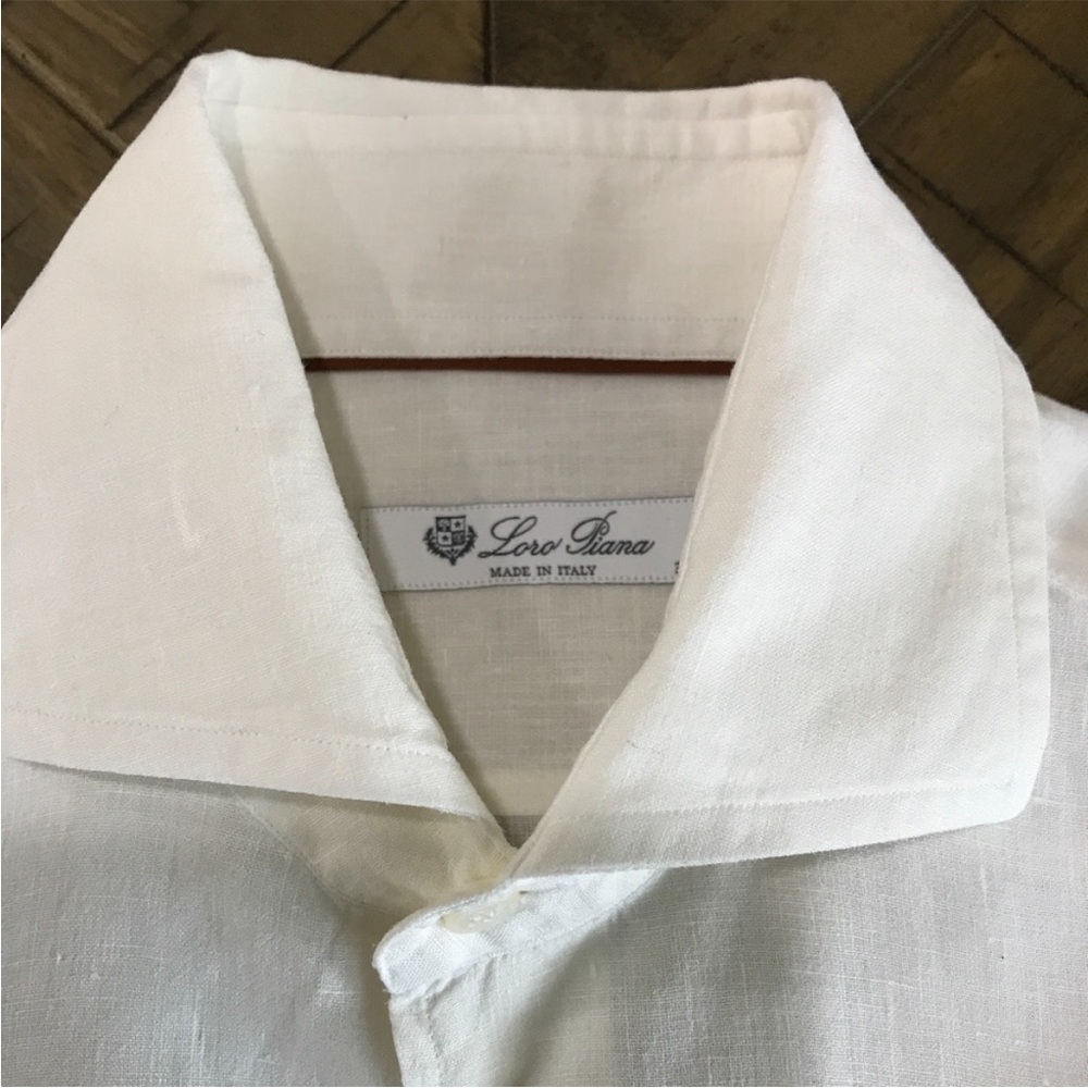 Loro Piana White linen Shirt - Picture 2 of 7